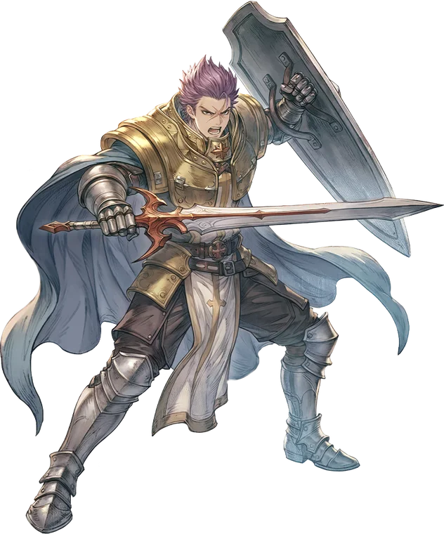Crusader character art