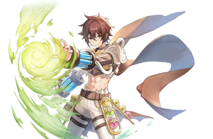 Geneticist character art