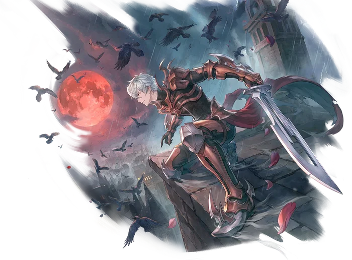 Guillotine Cross character art