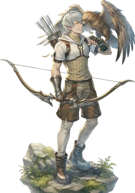 Hunter character art