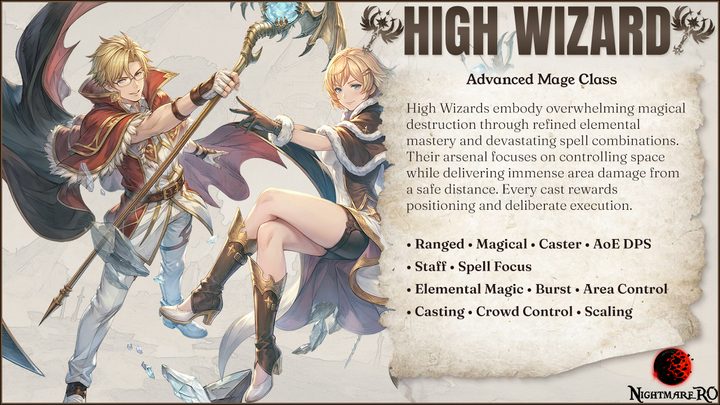 High Wizard loading screen