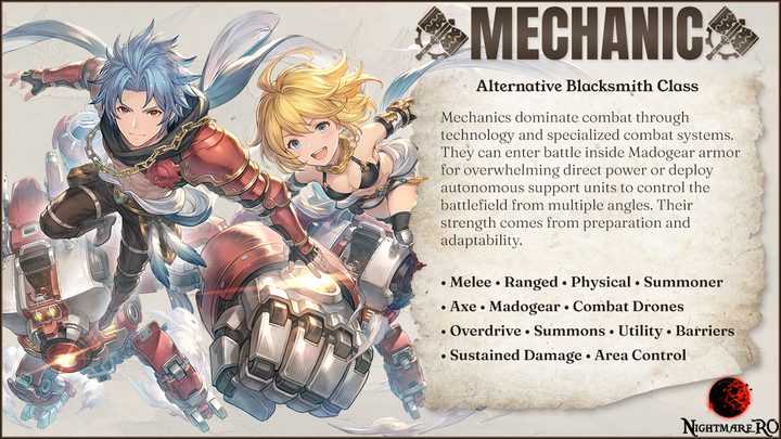 Mechanic loading screen